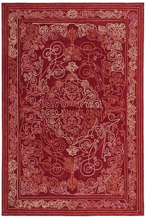 Oriental rugs red